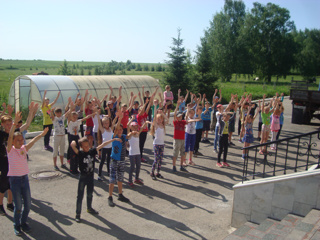 Закрытие летнего лагеря "Солнышко"