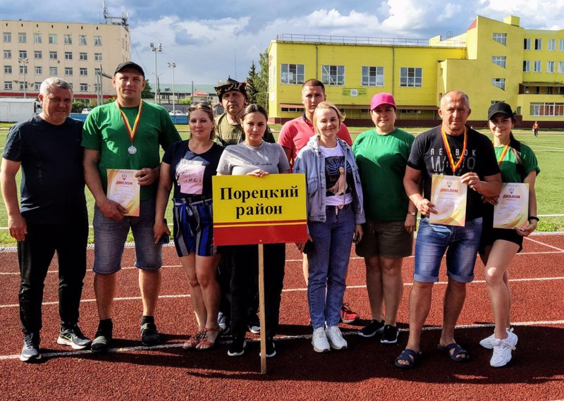 Достойное выступление спортсменов Порецкого района на 21-х республиканских летних сельских спортивных играх