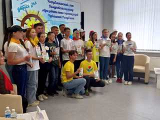 Тимуровская команда «Твори добро» приняла участие в республиканском фестиваль-слете «Лето добрых дел»