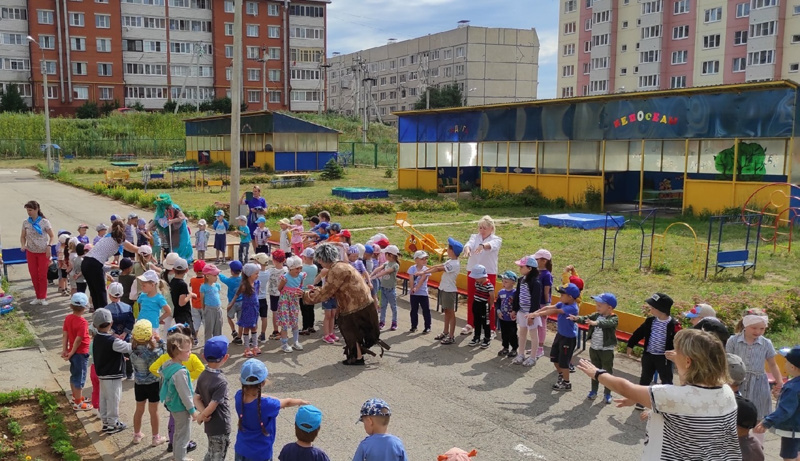 "День Нептуна" в детском саду