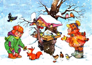 В детском саду акция «Покормите птиц зимой!»