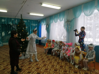 Съёмка новогодней сказки "Ёлкӑра"