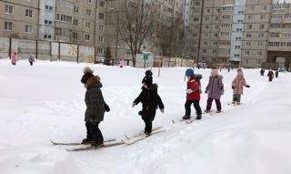 Долгожданная зима детям радость принесла!