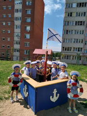 "Морское путешествие" с воспитанниками детского сада