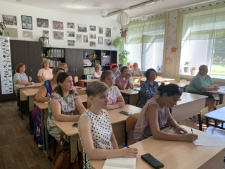 25 августа 2022 года на базе МБОУ «Новочебоксарский кадетский лицей»» прошло заседание секционной площадки учителей математики по теме «Актуальные вопросы современной модели образования на уроках математики»»