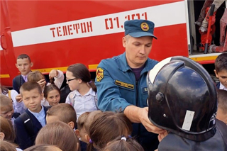 В рамках месячника по пожарной безопасности