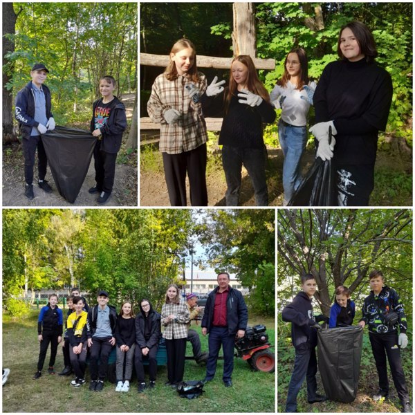 Учащиеся  2 школы приняли участие во Всероссийском экологическом субботнике