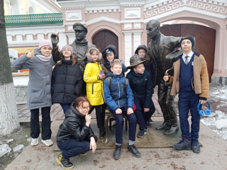 Посещение обучающихся 5Г класса музея Михаила Сеспеля