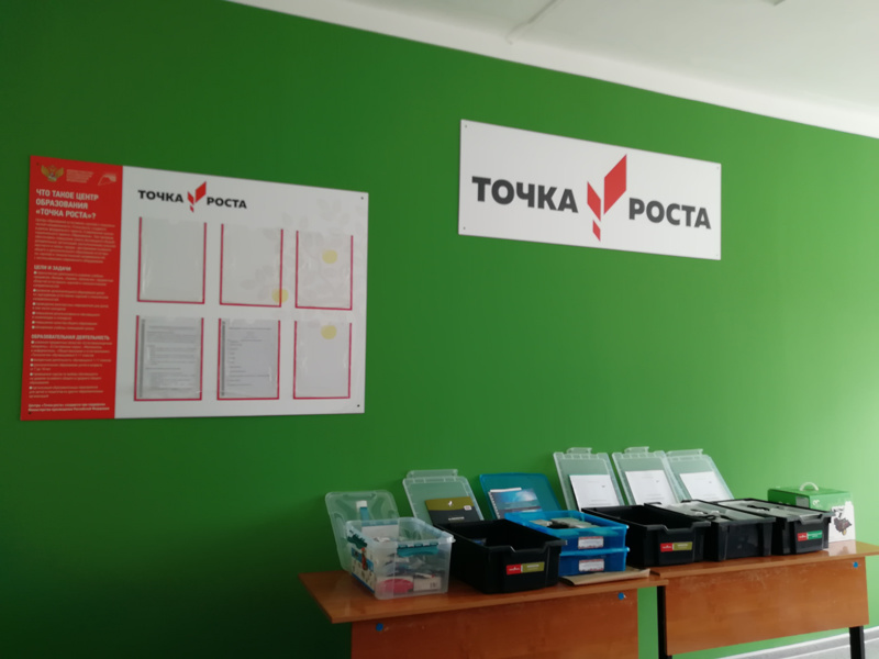 Открытие  центра "Точка роста"