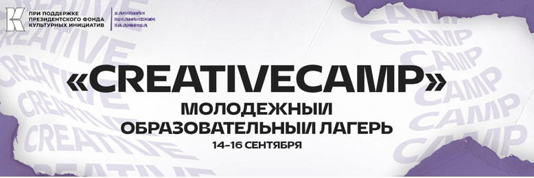 Участие активистов Молодежного правительства в Молодежном образовательном лагере CreativeCamp"