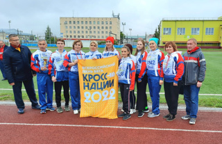17 сентября команда нашей школы приняла участие во всероссийском легкоатлетическом забеге «Кросс нации — 2022».