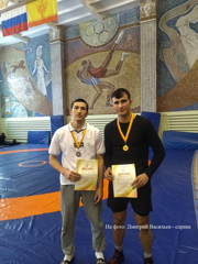 Дмитрий Васильев - победитель чемпионата Чувашии по вольной борьбе