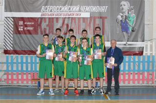 Команда гимназии заняла 2 место в дивизионном этапе Чемпионата Школьной баскетбольной лиги «КЭС-БАСКЕТ» в Чувашской Республике