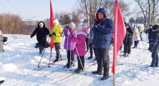 В рамках Месячника оборонно- массовой и спортивной работы, прошло Первенство школы по лыжным гонкам.