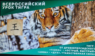 Всероссийский Урок тигра