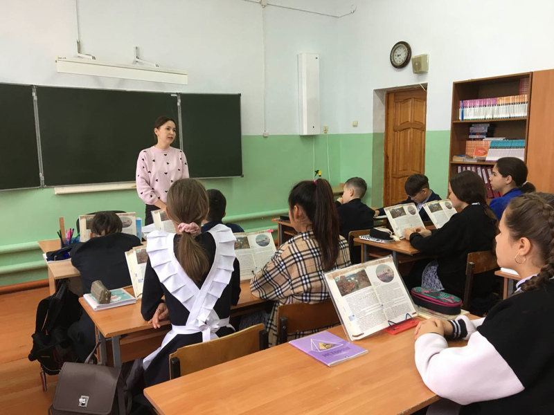 Урок, посвященный битве под Москвой прошел в МБОУ "Яльчикская СОШ"