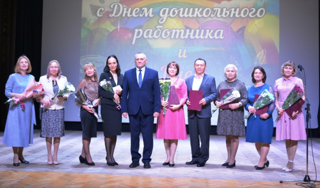Учителя МБОУ "Вурнарская СОШ № 2" приняли участие в районном мероприятии, посвященном Дню учителя.