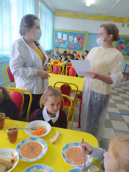 МБОУ «Большебуяновская ООШ» прошёл родительский контроль организации питания.