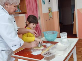 Мастер-класс с детьми детского сада «Аленушка»