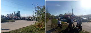 В МБОУ «Вурнарская СОШ №2» провели учебную эвакуацию школы