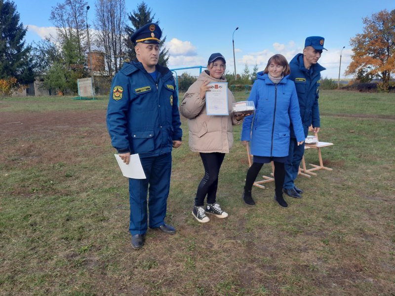 Районные соревнования по противопожарному многоборью