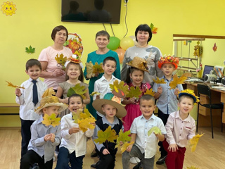 Осени был посвящён утренник, который прошёл 24 октября в дошкольной группе «Радуга» СОШ п. Опытный