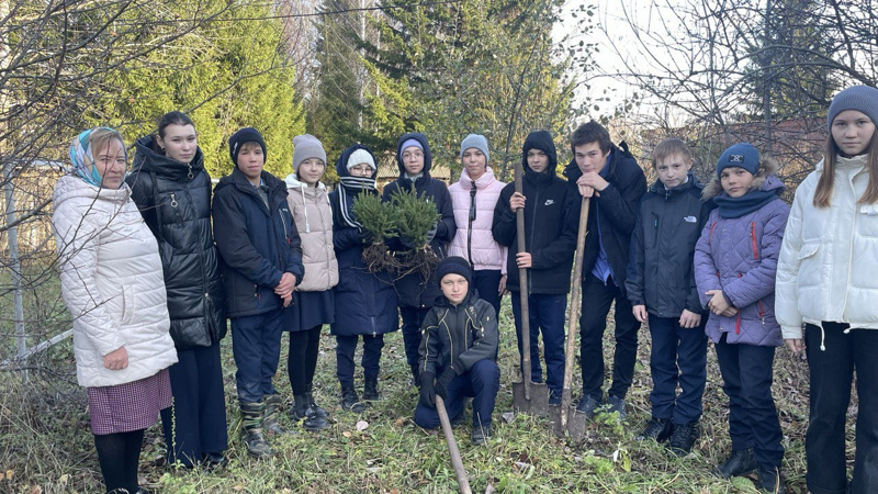 Акция «Дерево памяти», посвященная 80-летию строительства Сурского и Казанского оборонительных рубежей