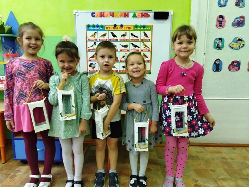 Экологический праздник - "Синичкин день" в детском саду