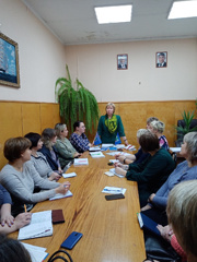 В Алатыре прошло расширенное заседание Совета Алатырской городской организации Профсоюза.