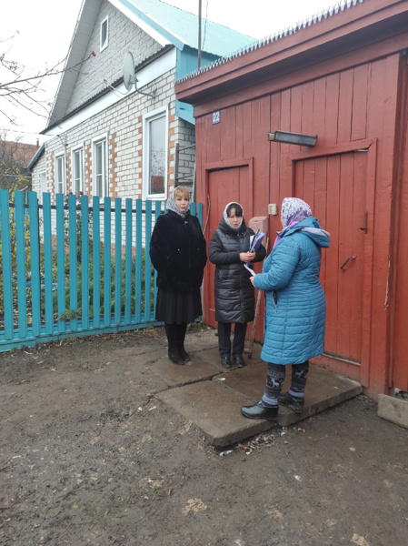 Волонтеры Ибресинского района посетили семьи мобилизованных граждан в селе Хормалы