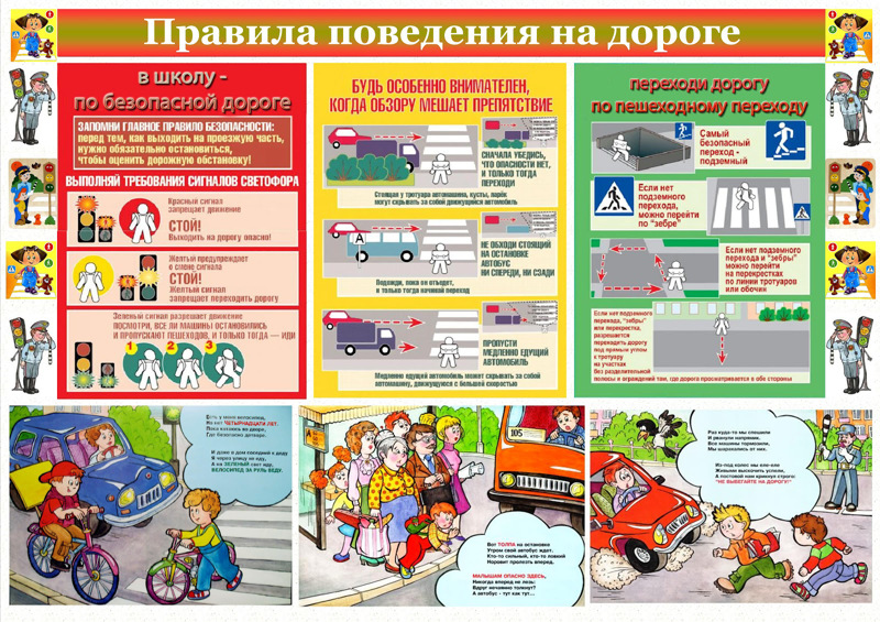 Правила поведения на дороге