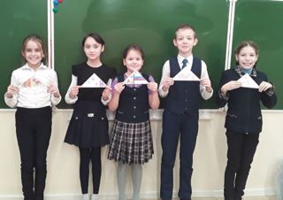 Учащиеся 4а класса МБОУ «Шемуршинская СОШ» приняли участие в Всероссийской акции «Добрые письма»