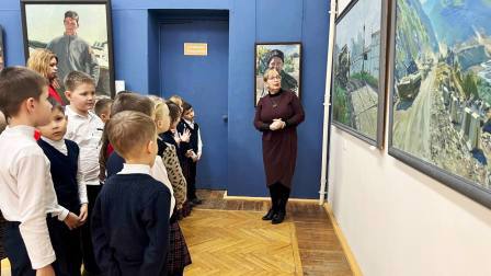 Обучающиеся 1а класса посетили очередное занятие в  художественном музее