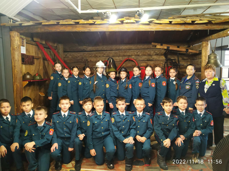 Обучающиеся 4-х классов посетили Пожарный музей