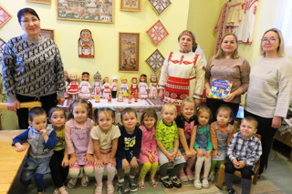 Мероприятия ко Дню чувашской вышивки в музее детского сада
