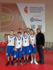 Участие в Первенстве Чувашской Республики по баскетболу