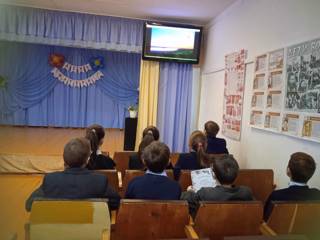 В МБОУ «Балдаевская СОШ» прошли внеурочные занятия «Символы России»