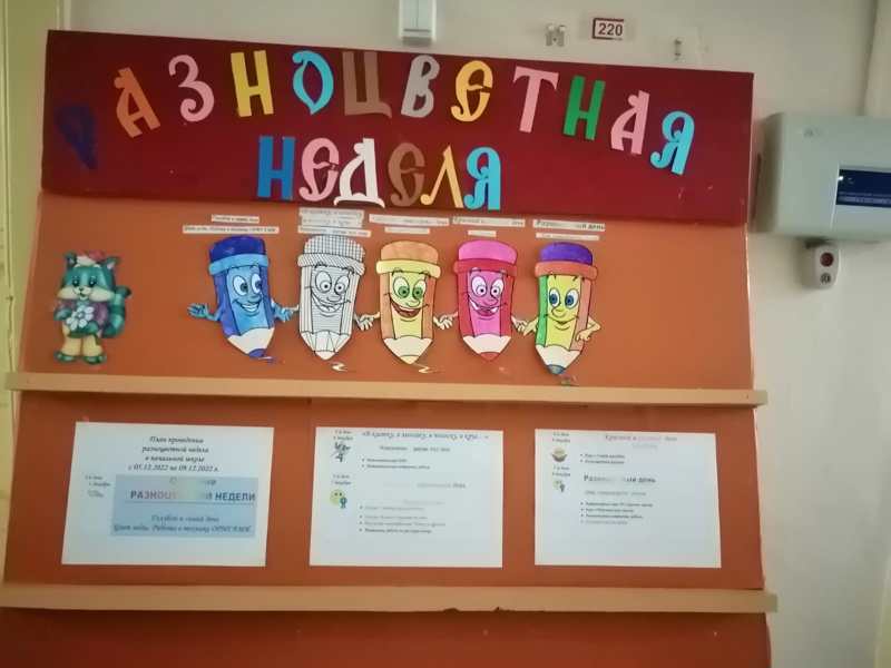 Открытие предметной недели в начальных классах