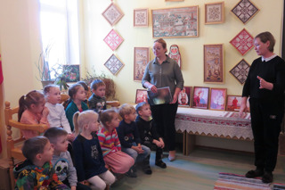 Мероприятие ко Дню художника в краеведческом музее детского сада