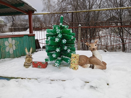 Подготовка территории к Новому году