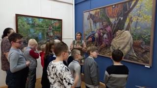 Обучающиеся посетили экспозицию «Непокоренный Донбасс»