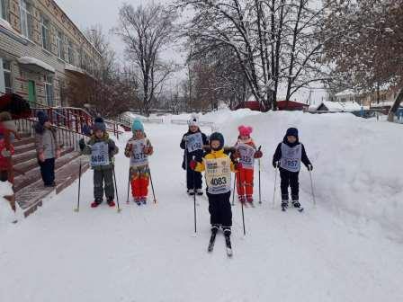 Лыжный спорт  в детском саду