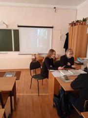 В 10 классе прошел классный час, посвященный 78-летию снятия блокады Ленинграда