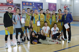 Гимназисты - призёры финала муниципального этапа чемпионата школьной баскетбольной лиги «КЭС-БАСКЕТ»