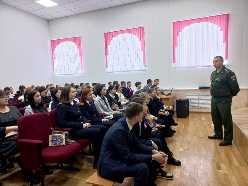 Встреча с представителями Военной академии воздушно-космической обороны им.Маршала Советского Союза Г.К.Жукова