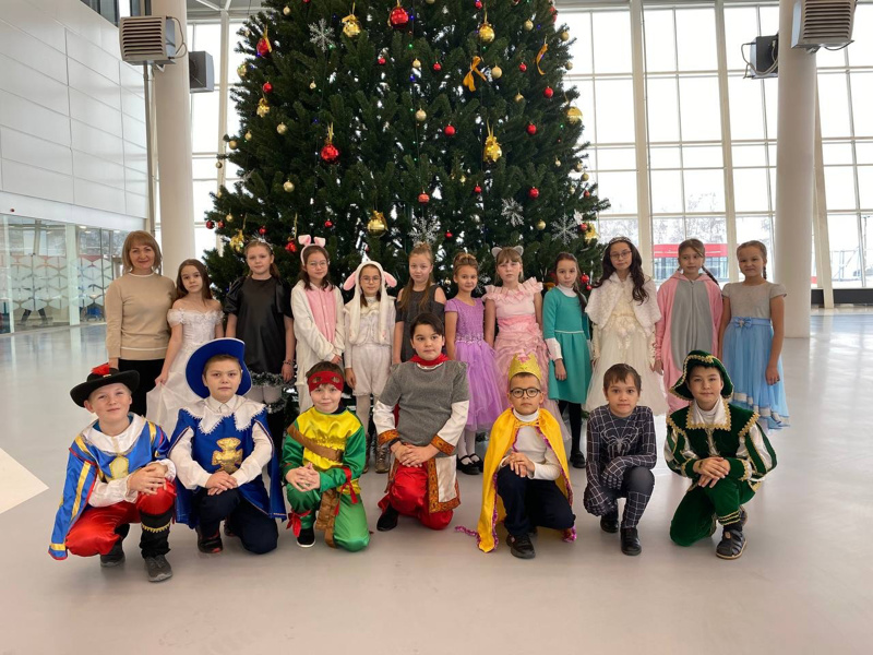 Учащиеся Калайкасинской школы побывали на новогоднем мероприятии в ЗАО «ЧП «Сеспель».