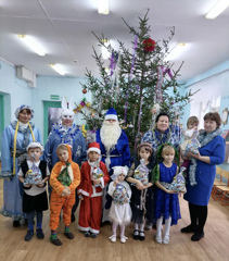 Новогодний утренник в дошкольной группе