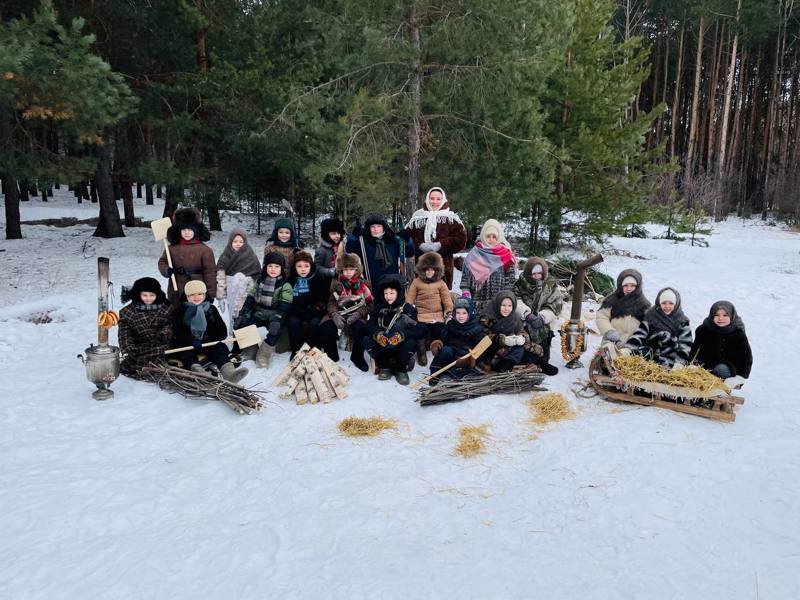 Зимние забавы во благо здоровью!