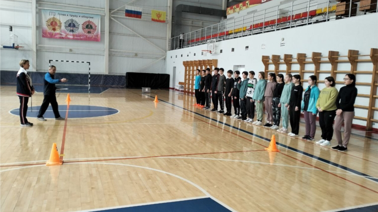 Школьники приняли участие в сдаче норм ГТО