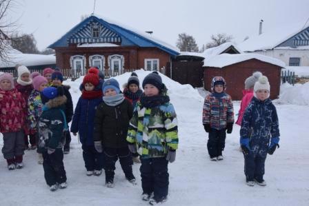 Целевая прогулка по улице Чапаева.